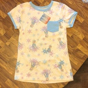 Girls Frozen T-shirt Sz 14